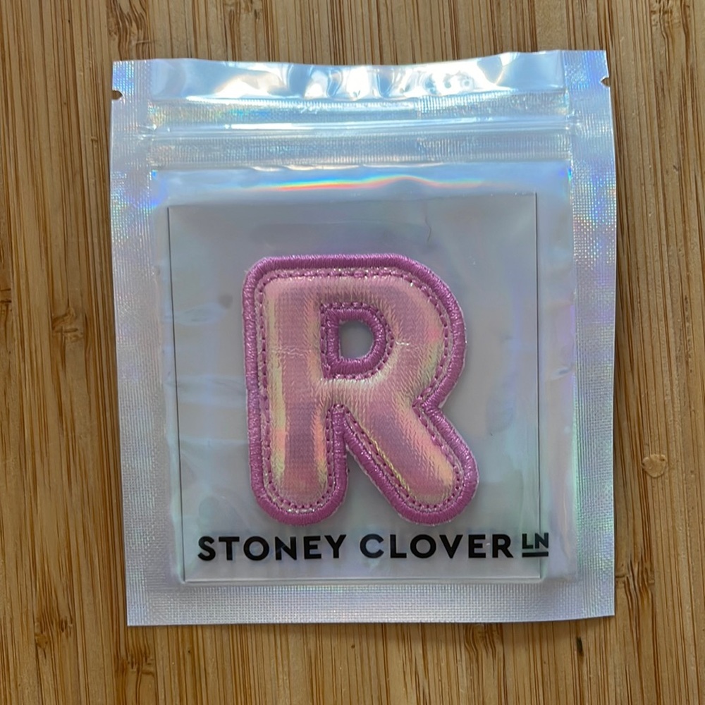 Stoney Clover Lane “R” letter patch